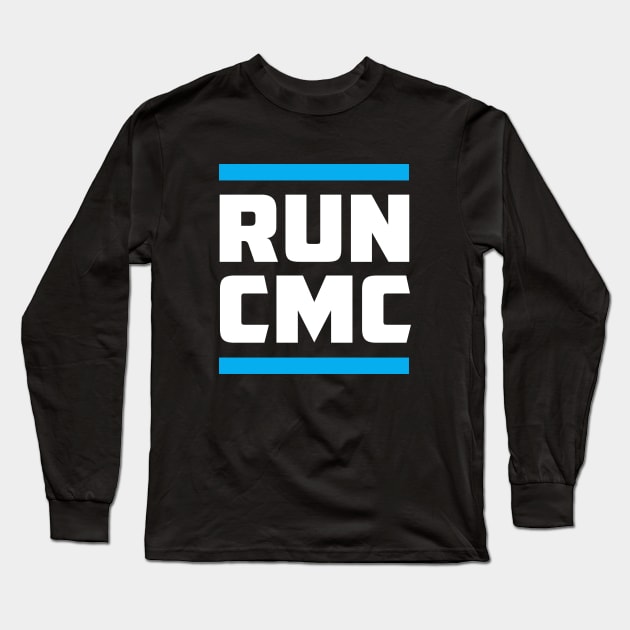 Carolina Panthers - RUN CMC Long Sleeve T-Shirt by evermedia